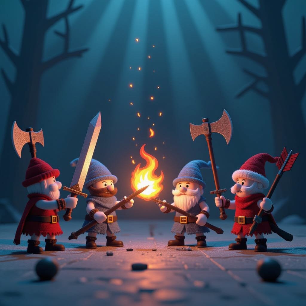 AI Artwork - Neon Landscape